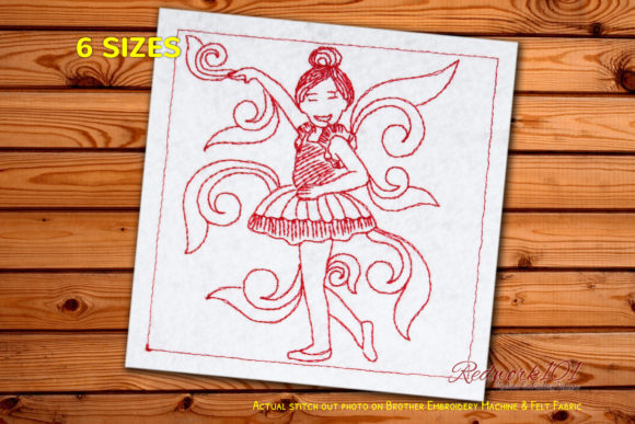 Ballerina Tutu Redwork: A Designer's Review