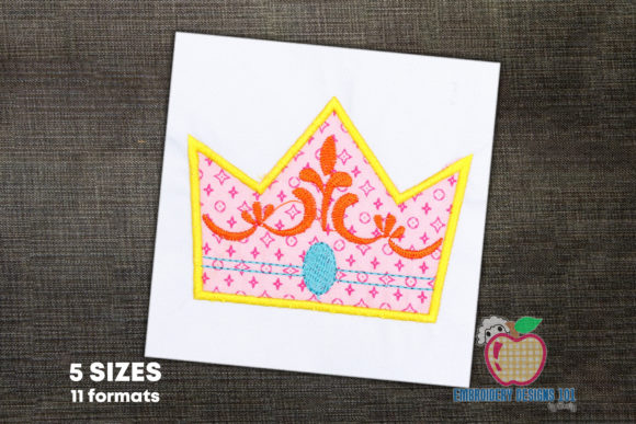 Birthday Crown Applique: A Craft Fair Seller Review