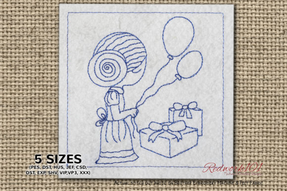 Birthday Girl Gift Box: Craft Fair Embroidery Review