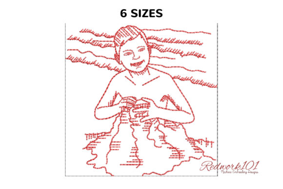 Boy Building Sand Castle at Beach: A Stitcher's Review