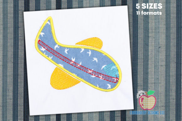 Cartoon Airplane Appliqué for Kids Review