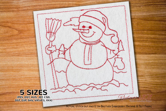 Christmas Snowman Bluework: A Designer’s Review