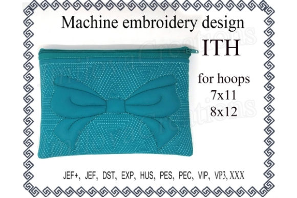 Cosmetic Bag Zippered Bag Ribbon Review