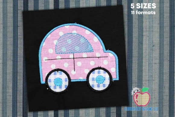 Cute Car Design Applique for Kids Review