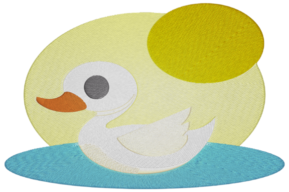 Little Swan: An Embroidery Design for Etsy Sellers