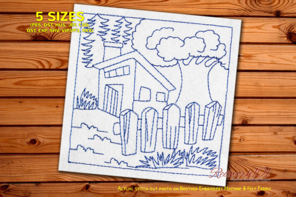 Old House with Tree: A Designer’s Stitch Review