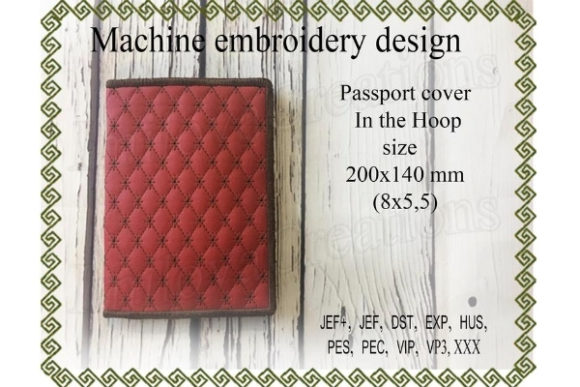 Passport Cover in the Hoop: Business Merch Review