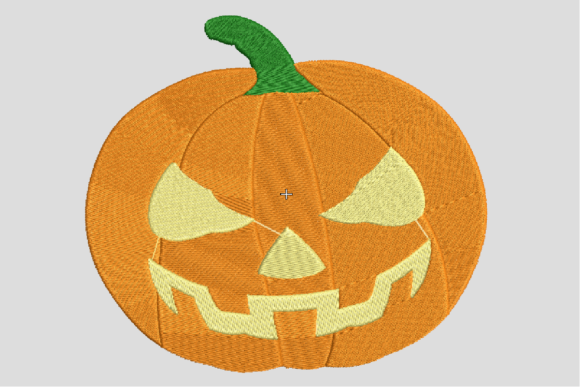 Scary Pumpkin: A Halloween Embroidery Review