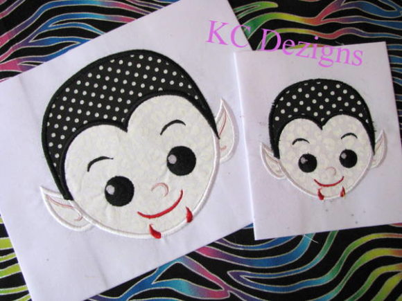 Vampire Boy Applique: A Sweet Halloween Stitch